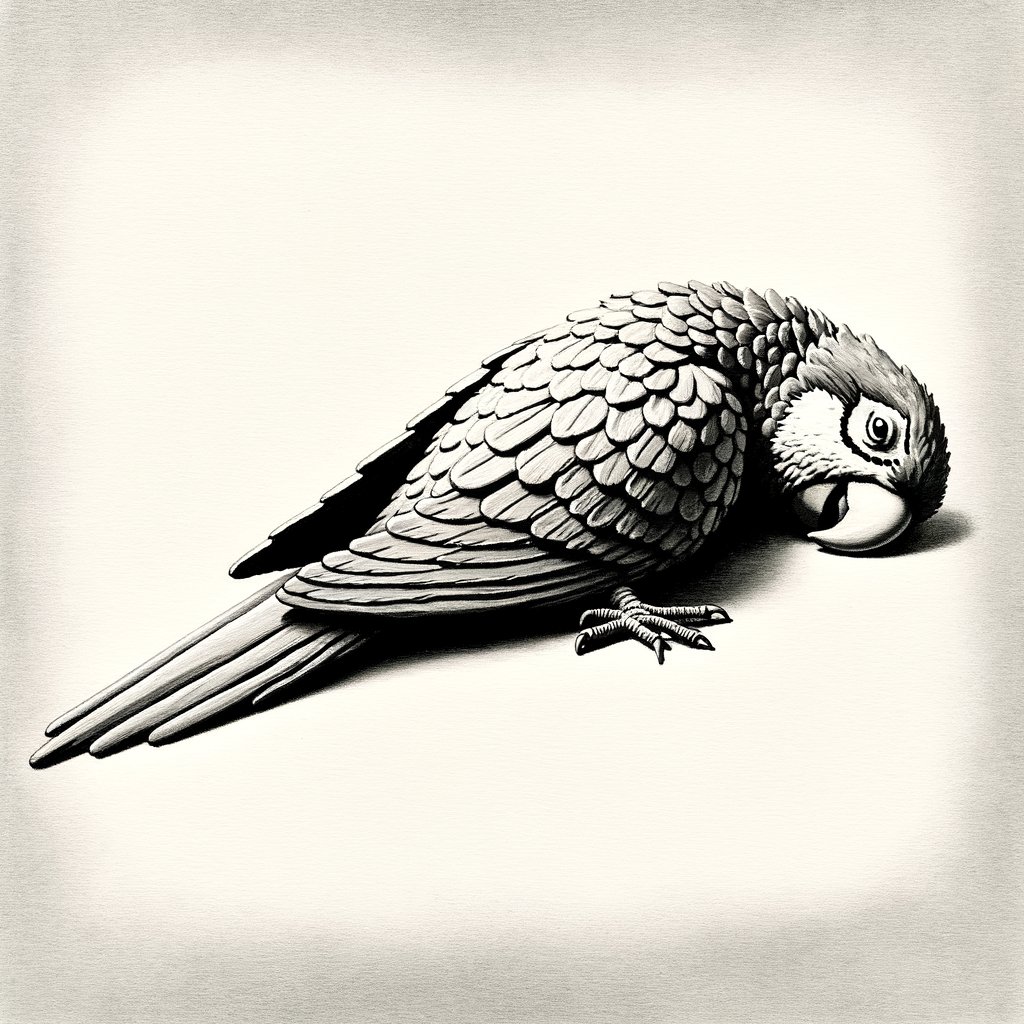 MontyPythonAI's tweet image. This parrot is no more! It has ceased to be! 🦜 #MontyPython #PythonQuotes