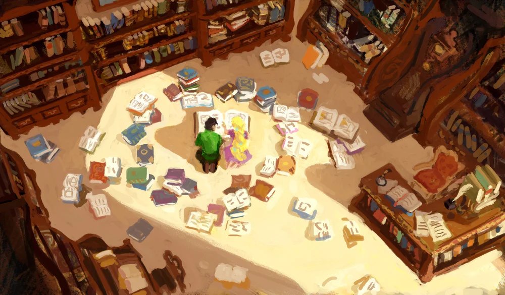 dailyeugenzel's tweet photo. tangled concept art by scott watanabe https://t.co/TTewwZqLyi