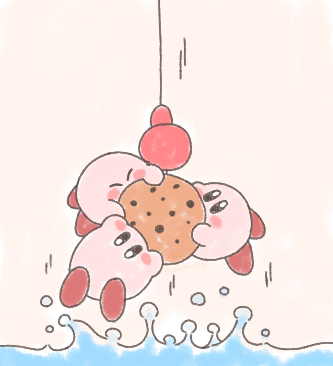 釣りエサをお菓子にしたらカービィたちが釣れるかもしれない🎣