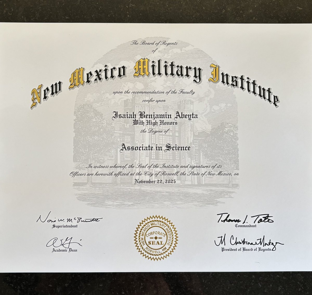 Isaiah Abeyta tweet media