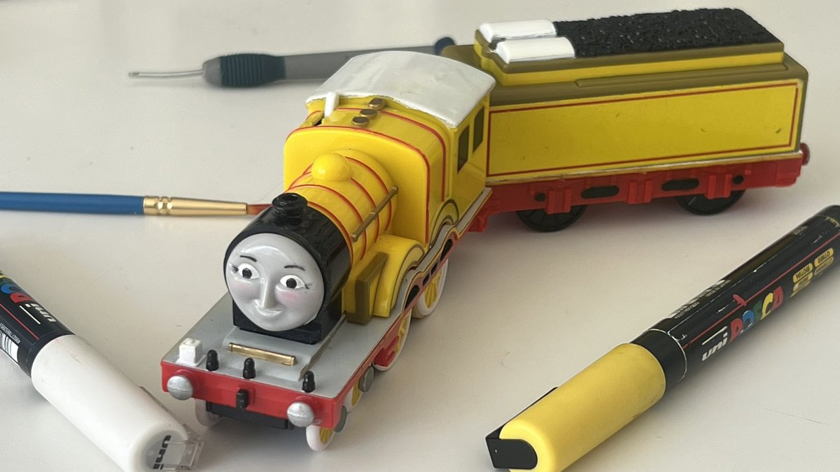 PlarailThomas's tweet image. MOLLY☀️💛 #trackmaster #tomy