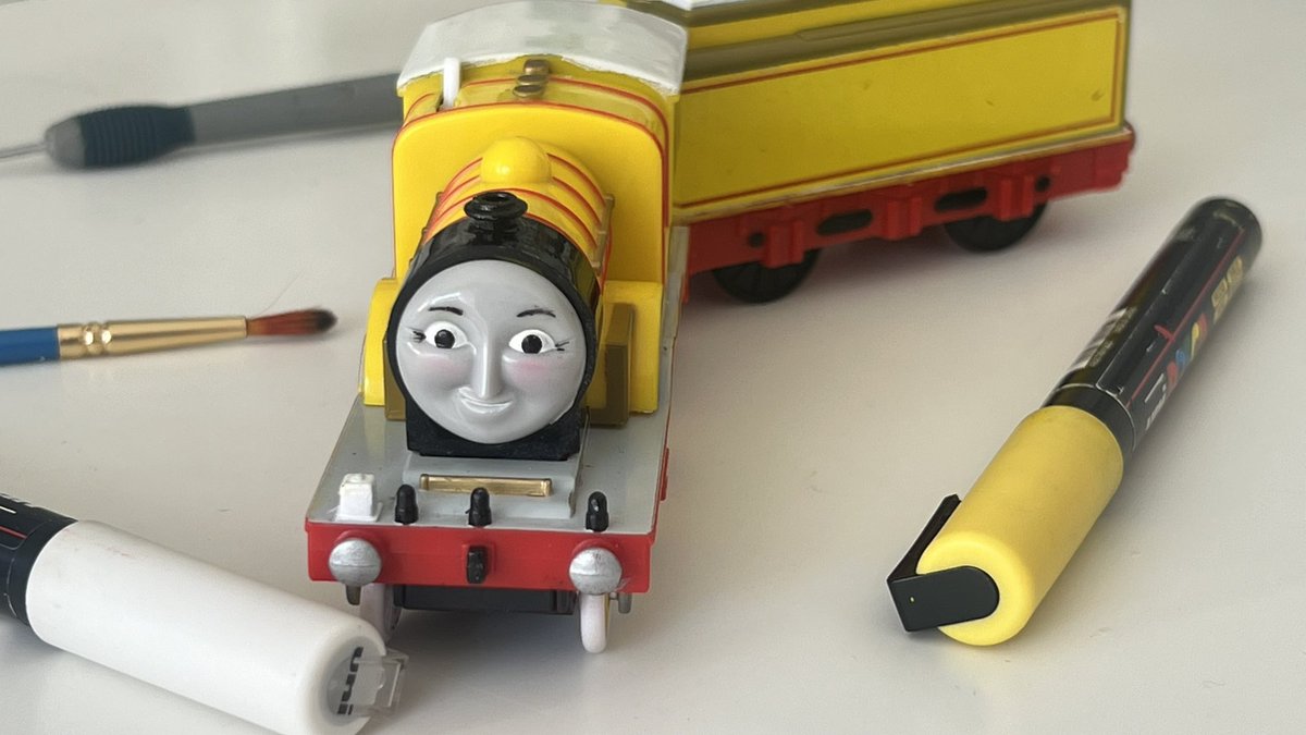 PlarailThomas's tweet image. MOLLY☀️💛 #trackmaster #tomy