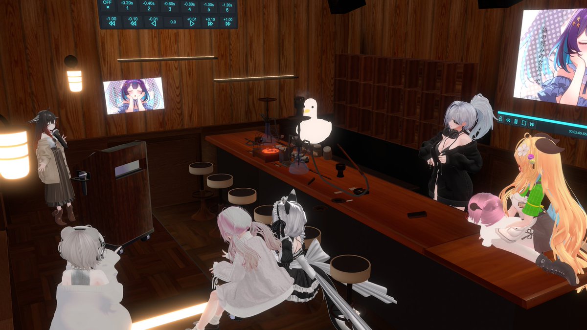 #あんずFC　新しいエリアBARエリアを追加！

シーシャ、タバコ、カラオケ、お酒などなど利用できる場だ！

もしかしたらどこかでキャストなどをやってる方が一時的にカウンターに立つことも、、？

キャッシャーを導入したのでやり方次第でチップも稼げちゃうかも？

通常時も利用できるので是非！