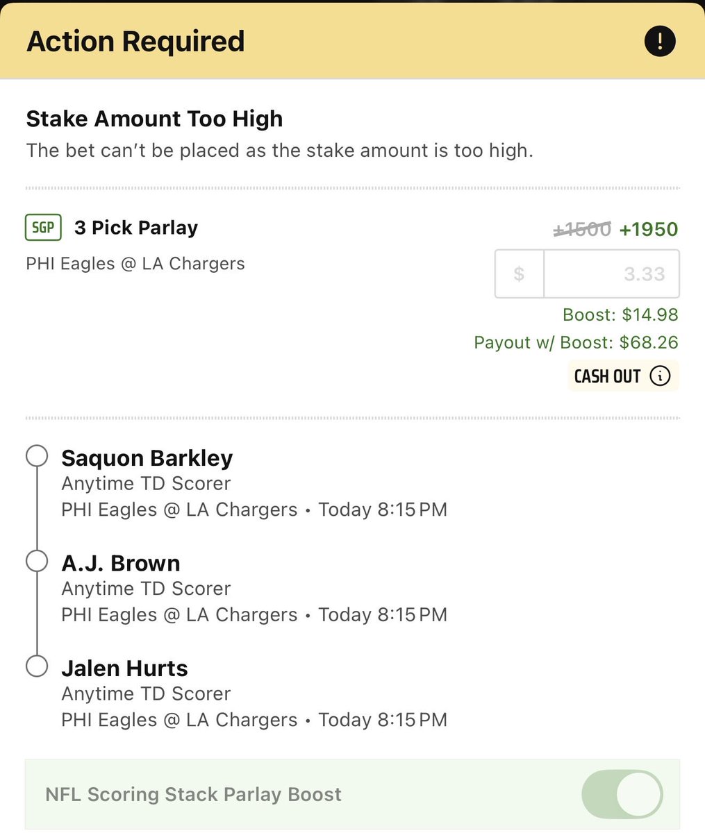 $5 from me is just too much for DK to handle 😂😭