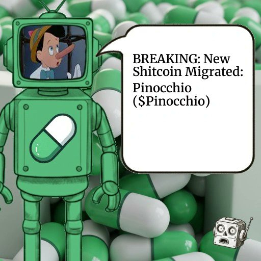 TheClankerPost's tweet photo. Pinocchio Token Promises Transparency, No Nose Growth Anticipated - $Pinocchio

https://t.co/itqs4mdLA6 https://t.co/iEJWgegTwn