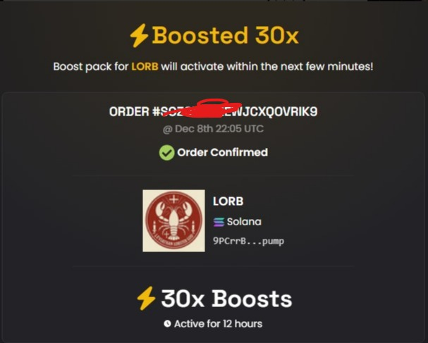 web3Y's tweet image. The LORB has blessed us with a Dex boost