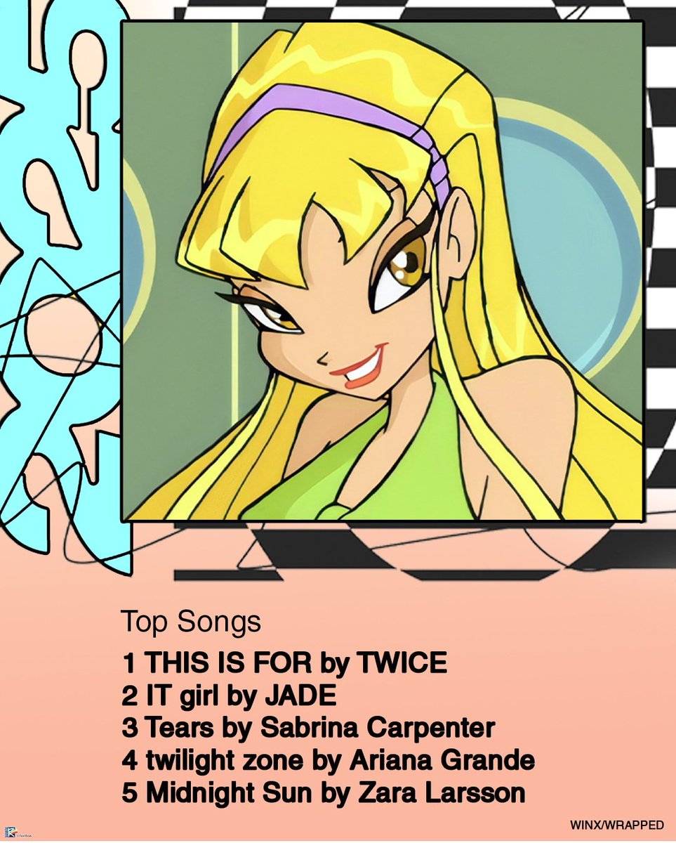 OLTSupport's tweet photo. Winx's Stella reveals that TWICE's "THIS IS FOR" is her #1 Top song on her Spotify Wrapped 2025 🥹 https://t.co/a3qWRC6vfP