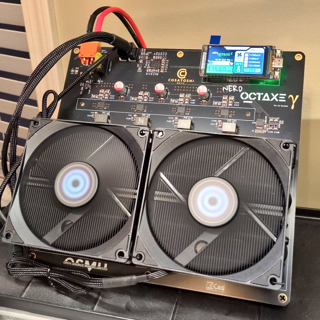 CoSatoshi821's tweet photo. LAST. ONE. 

After this... Idk we'll see 👀 

#osmu #nerdaxe #octaxe #bitaxe https://t.co/sM1VG4klhM