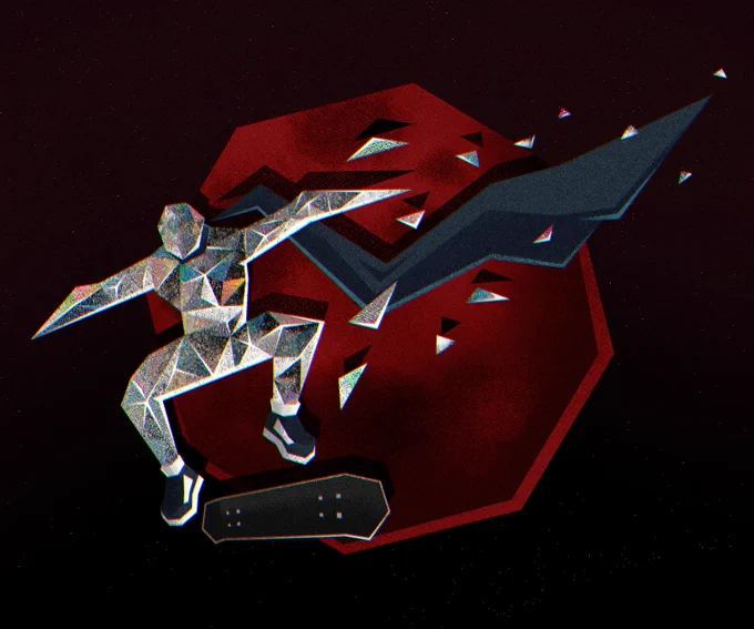 "You are a demon, Made of glass and pain. And yet you must skate." #SkateStory