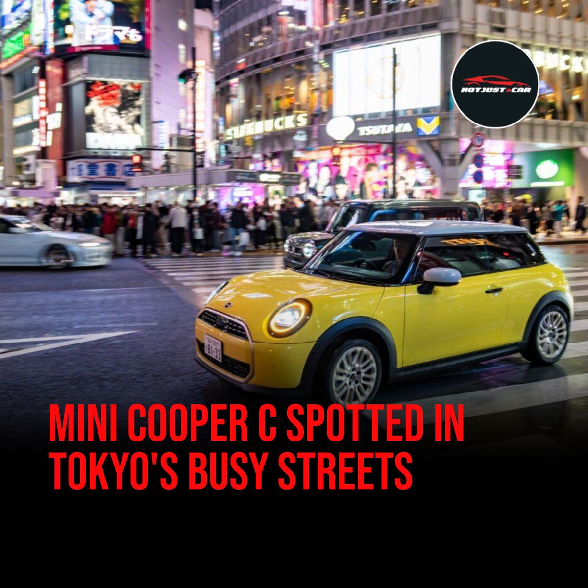 NotJustaCarHQ's tweet photo. MINI Cooper C Spotted In Tokyo's Busy Streets
👇
https://t.co/3UZjo5VUVx https://t.co/hGx6Cgg2Fu