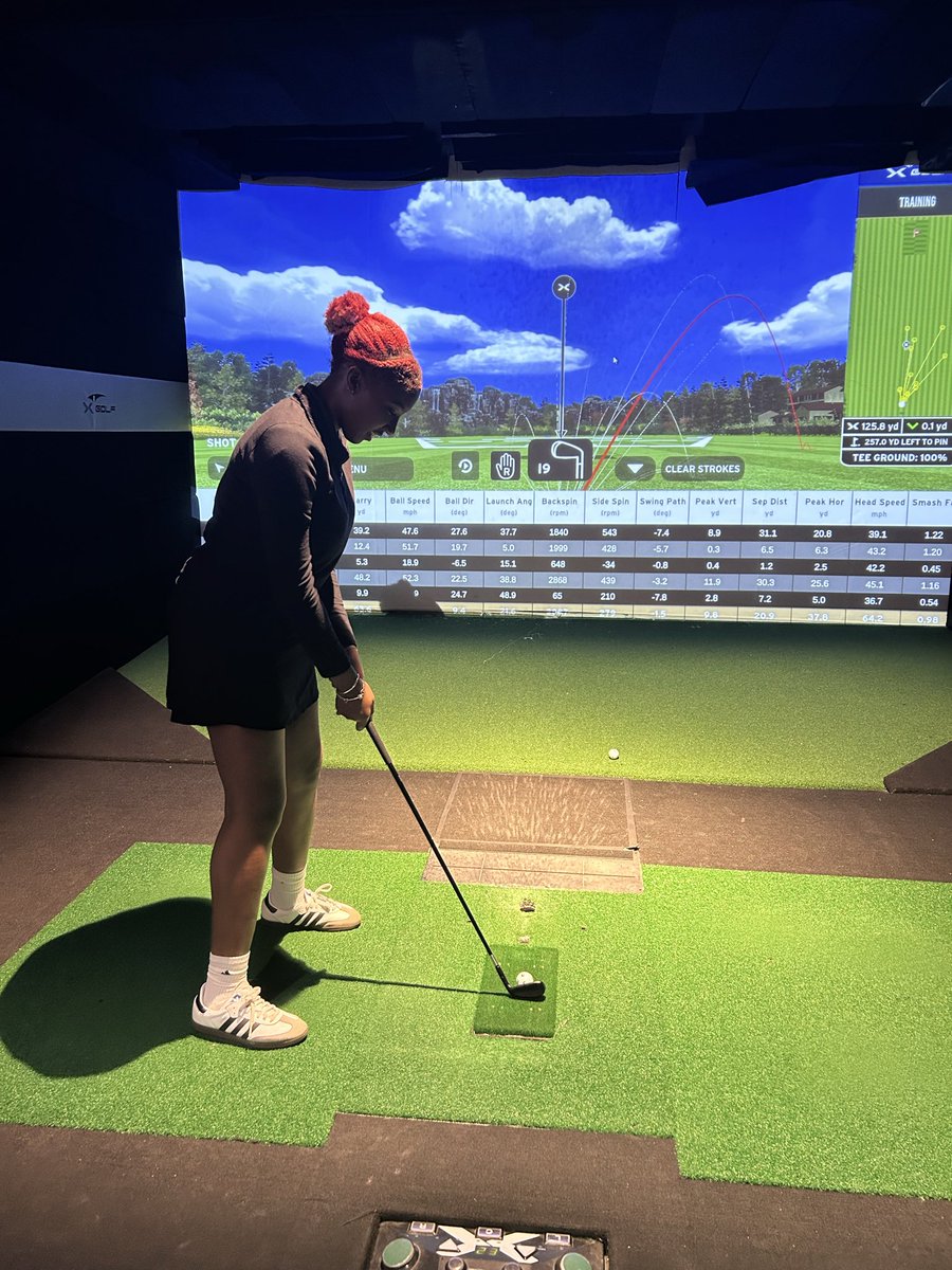 cy_parkgolf's tweet photo. Thank you X-Golf Katy for allowing us to practice with you!  Looking forward to this season! https://t.co/HN9BjWqKon