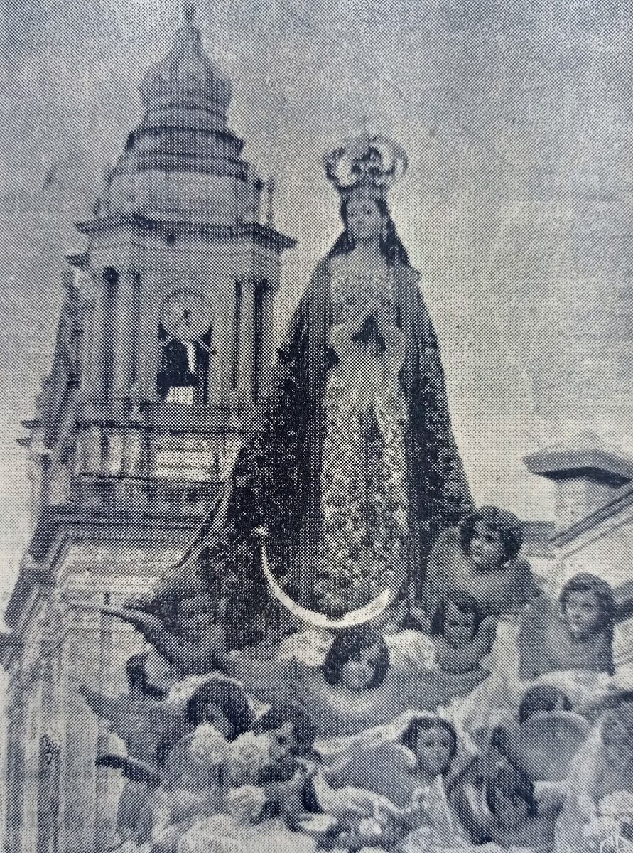 Procesión de la Virgen de Concepción iglesia de San Francisco. 
(8 Diciembre 1952)
#lacalledondetuvives