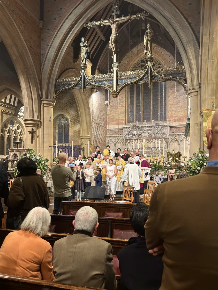 Thought I was just going along to Mass for the Immaculate Conception, had not appreciated I was also being treated to baptisms, confirmations, and a 150th birthday party!

Don’t know how I haven’t come across <a href="/StMaryNW5/">St Mary Brookfield</a> before; what a lovely church