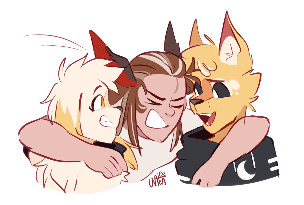 AntunElo_chan's tweet photo. No es de mis ships favoritos, de hecho no soy fan de uno-
Pero acá están los hermanitos >< 💛❤️🤍

#CoMPaS #mikius #inriustor https://t.co/jq6DQPqZww