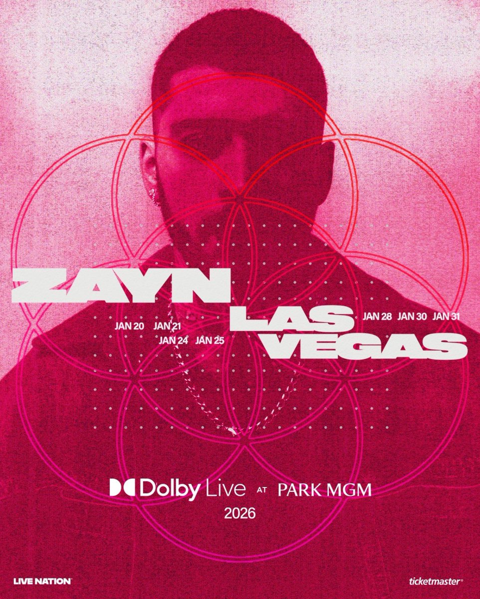 concertleaks's tweet image. Ticket prices for ZAYN’s Las Vegas residency have been lowered. 🎰🎲

The 7 night run will kick off another exciting year for ZAYN, featuring music from all 4 of his studio albums! 
🎫: tinyurl.com/ZAYNTM