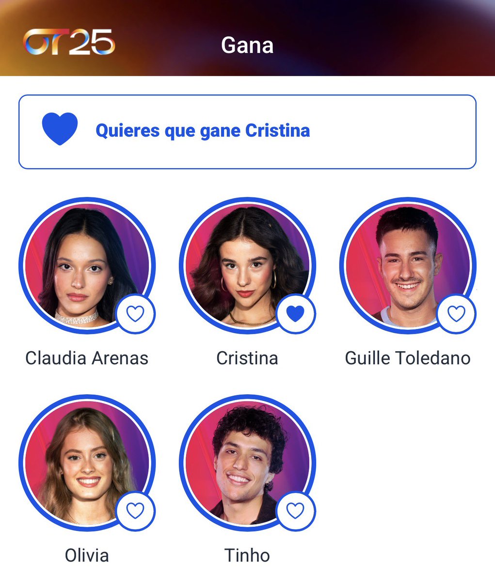 Contigo hasta el final, Cristina. 💘 #OTGala12