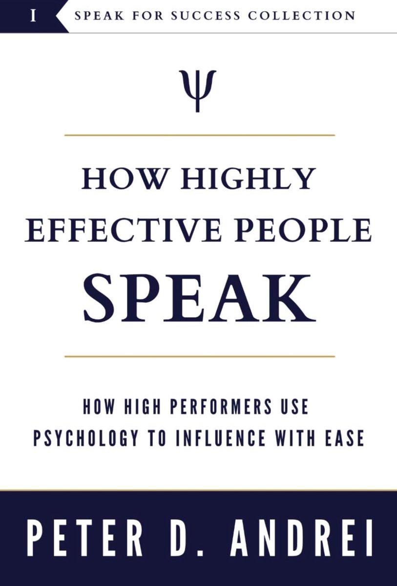 MindBranches's tweet image. Book Summary: How Highly Effective People Speak