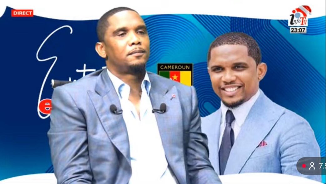 🔴 Samuel Eto'o, président de la FECAFOOT, sur les problèmes de primes en sélection : 

« À une époque de ma vie en tant que footballeur, nous avions d'autres préoccupations que nos aînés avaient, Roger Milla, Thomas Nkono, Joseph-Antoine Bell... C'était constamment ce problème