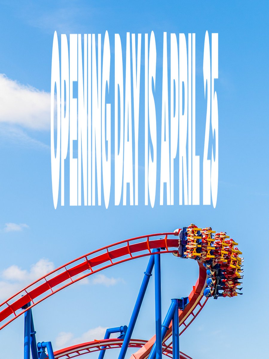 Close one eye, tilt your phone &amp; read from the charging port. 👀 

Our 2026 operating calendar through Labor Day is now live on our website. We can't wait to see you Opening Day. Stay tuned for more updates! 🗓️