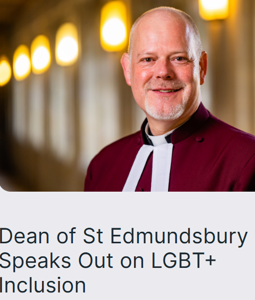 I'm for gay marriage in CofE BUT I'm fed up of clergy going on about it, often I think for self interest.
I do not come across lay people speaking out on it, or same sex couples wanting church marriage.
This is taking up disproportionate energy in Church. togethercofe.org.uk/dean-of-st-edm…