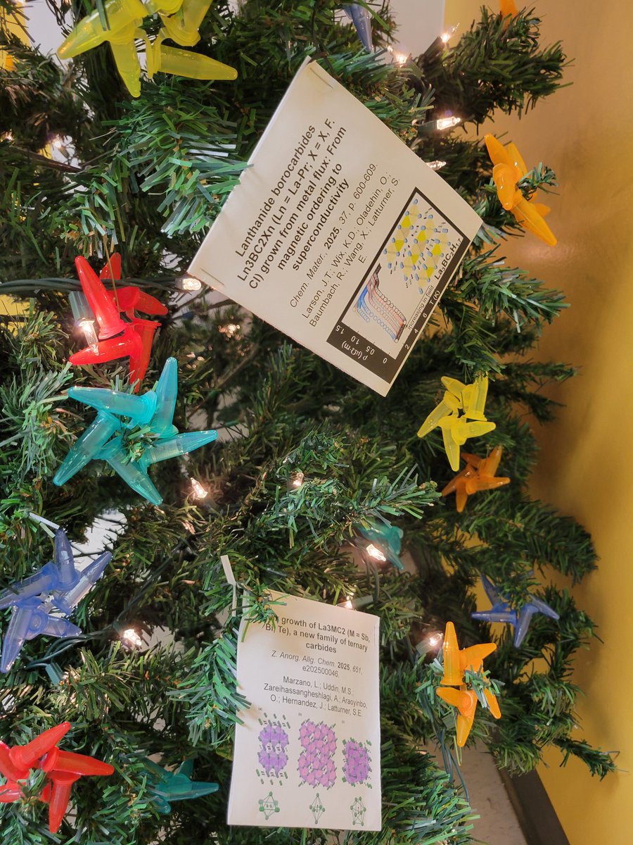 This year's chemistree comes with pipettes, microcentrifuge tubes, and graphical abstracts, courtesy of <a href="/WenZhu_Lab/">Wen Zhu Lab</a> !