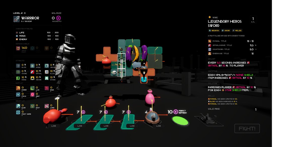 Day 8/30 #100DaysOfCode I know nothing changes in the screenshots - but I do a lot of work on implementing gameplay mechanics, characteristics and puzzles for items