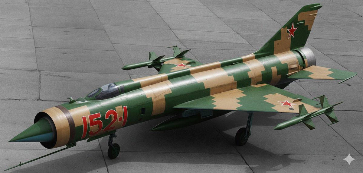 Some AI-enhanced fan art of the legendary Mikoyan-Gurevich Ye 152-I. Early 1960s (II)