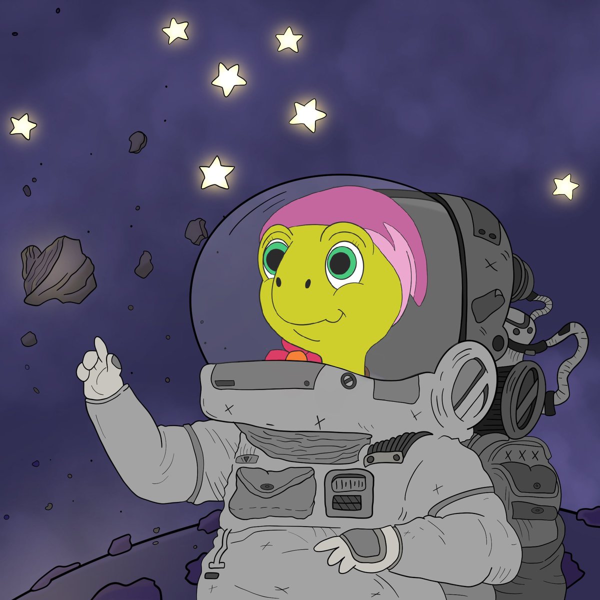 <a href="/MoneyLord/">MoneyLord</a> all the while $Samantha is exploring the moon!