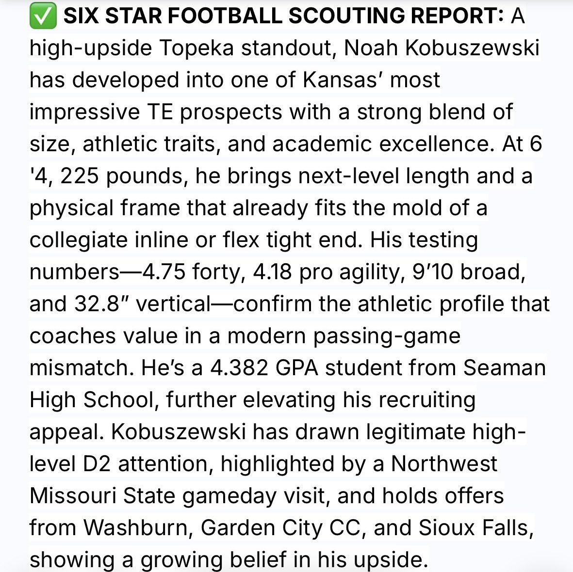 Noah Kobuszewski tweet media