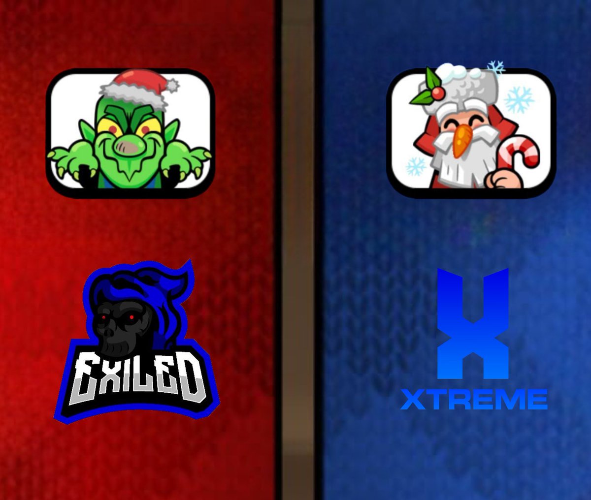 LeagueYncl's tweet image. 🎁❄ Dos regalos bajo el árbol: uno frío como hielo, otro explosivo como barril.
@UI_Exiled  busca control y paciencia en el ciclo, @Xtreme_Teamtbd trae agresión como Minero al corazón.
¿Slow push o ataque al puente? El que pierda se queda sin galletas 🍪