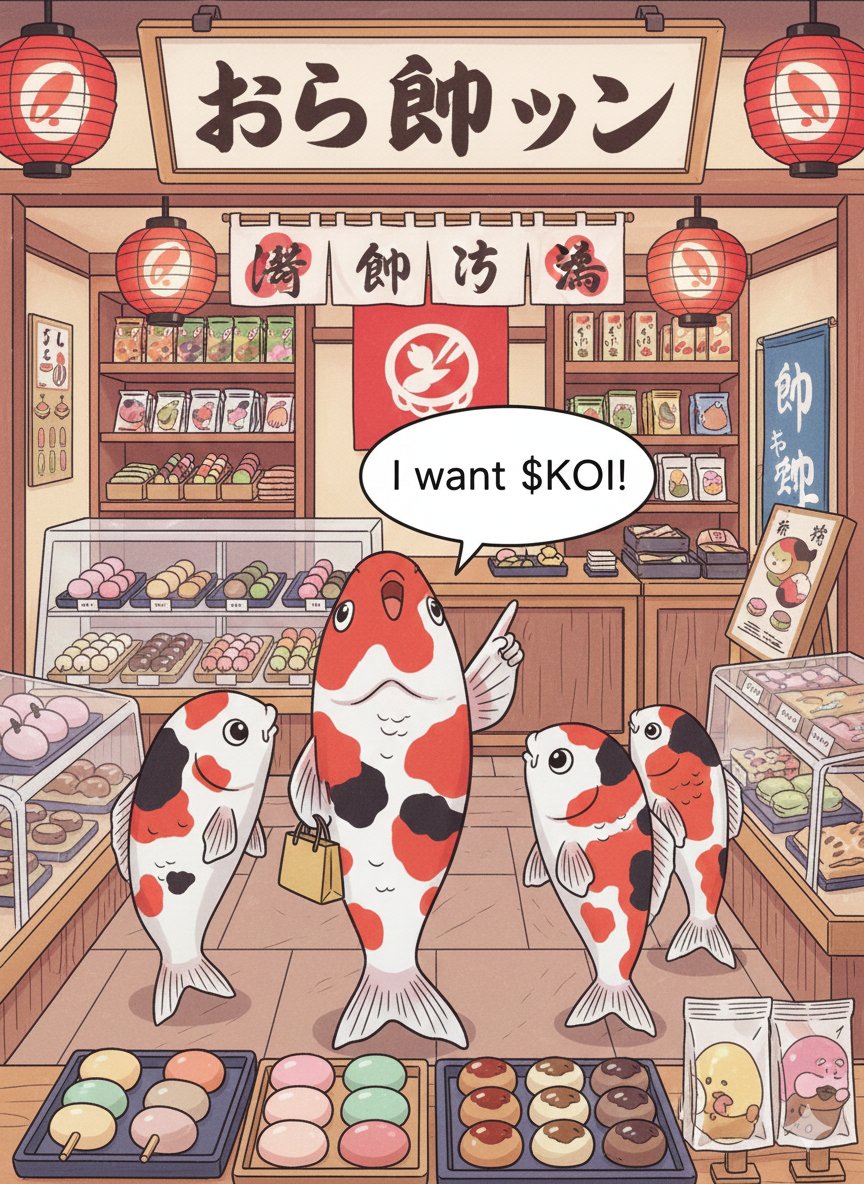 I want $KOI @KOI_Nation Ca