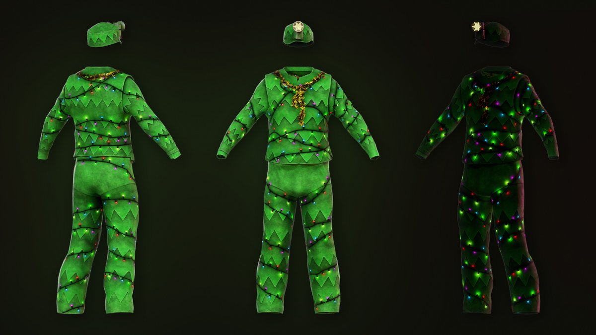 omnipresent96's tweet photo. Greetings! 🎅Xmas Tree Costume for @playrust🎄
Hat:https://t.co/cXQ9gnxTGN
Shirt:https://t.co/TXoXNF66pn
Pants:https://t.co/RBqYtbmUK7
@gerrmanman @HedgesnVideos #rustskins https://t.co/px40N4dnlk