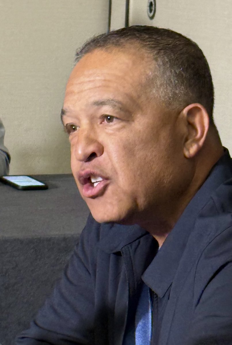 Dave Roberts was just asked whether he thought a salary cap would hurt the #Dodgers .

His reply: "I just think we have an organization that whatever the rules and constrictions are, we're going to dominate."