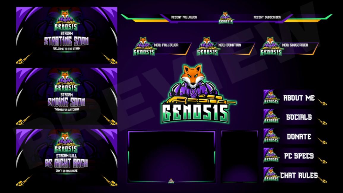 ruby_zoe81's tweet photo. Hey everyone! Check out this latest stream overlay pack designed for a recent client.😇
#GraphicDesigner #Artwork #Art #TwitchOverlay #OverlayDesign #OverlayPack #Streamer #CharacterDesign #DigitalArt https://t.co/JxeEOSHvEs