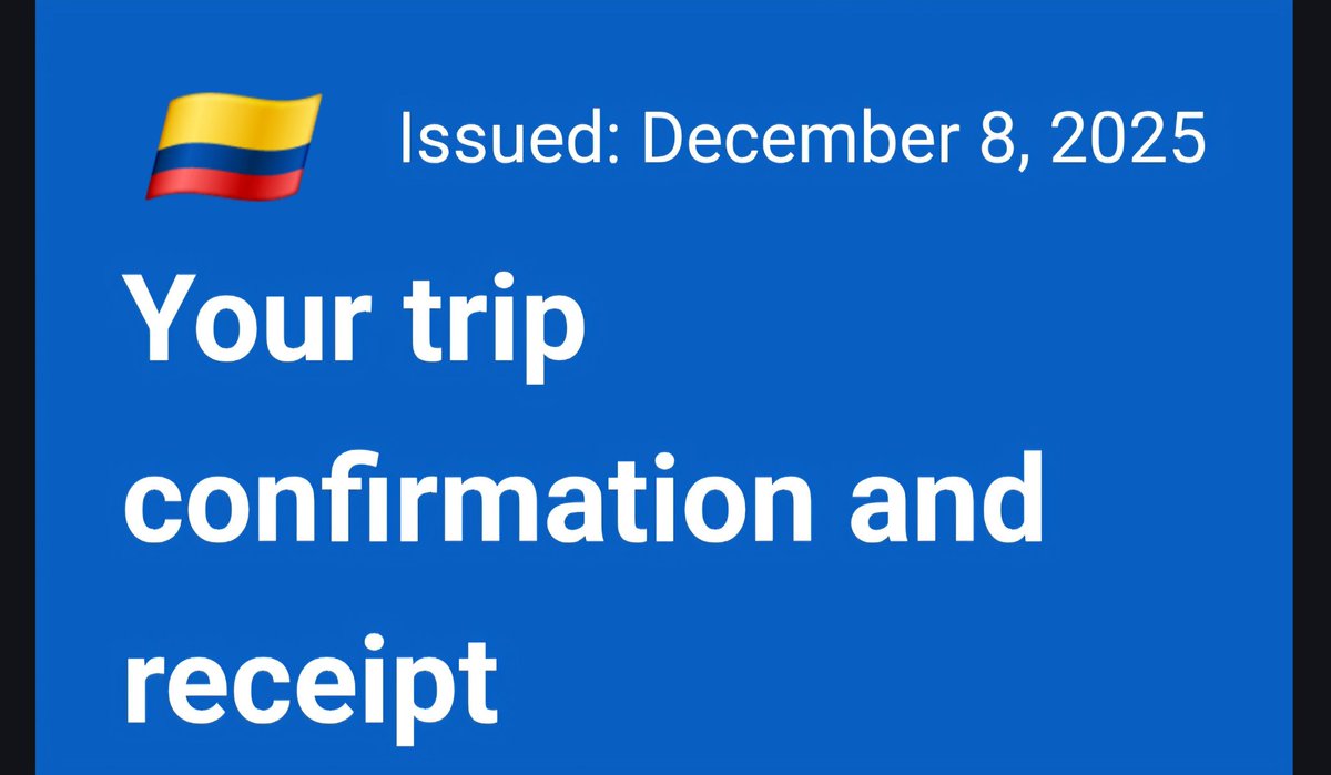 elrey427's tweet photo. Finally, I will visit one of my bucket list countries. I've been telling my friends and family for years I want to eat arepas and play tejo 😂. I bought my plane ticket and now the dream will be a reality. See you next year Colombia 🎶 🕺 https://t.co/0ZV1F6r71U