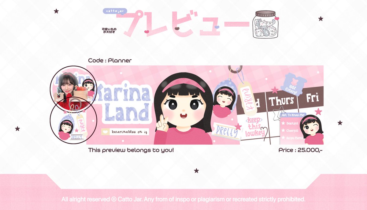 urgenciy's tweet photo. Help repost, please? Arigatou🐈

Hayii! Clay punya layout chibi ready stock rs karina aespa terbaru nih🫶🏼 harganya sudah tertera ya, don't worry inc FREE RETEXT💗

Do @ after dm ya catto(s)!

                                < taggie #zonauang > https://t.co/RbMQ9SzguV