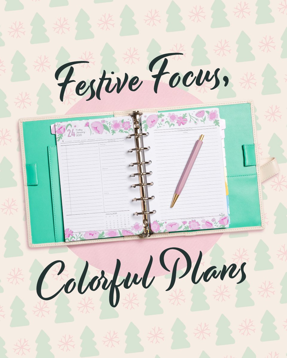 franklinplanner's tweet photo. Bring a little color to your season and your schedule! Whether you’re planning parties, wrapping up projects, or looking ahead to the new year, a touch of brightness can keep your days feeling inspired and balanced. 

#franklinplanner #planner #franklincovey #planneraddict https://t.co/FLBTzXdH6W
