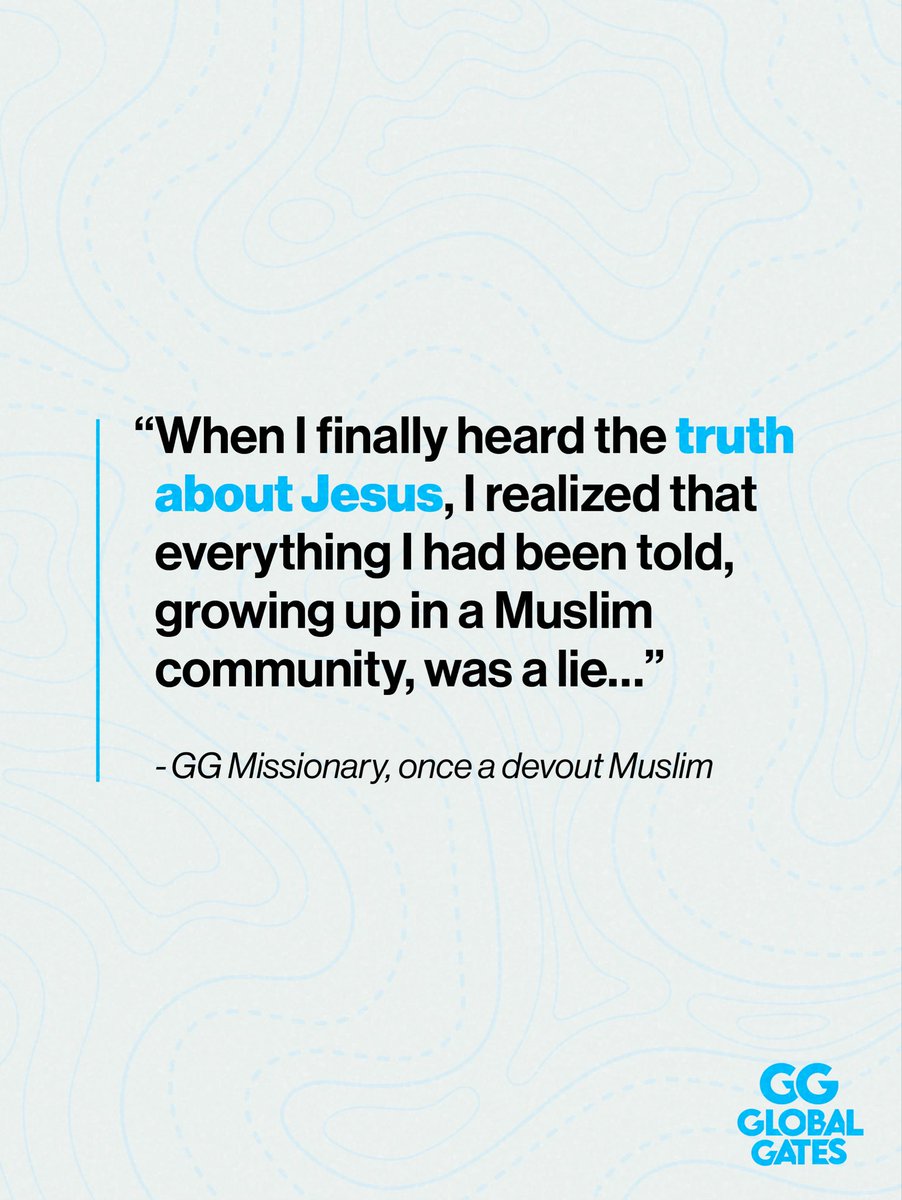 globalgatesinfo's tweet image. This is why we do what we do at Global Gates. The gospel is for all people, and we have work to do until all have heard. Join us in Multiplying the Mission ➡️ globalgates.info/multiply

Your generosity reaches Muslims, Hindus, Buddhists, Sikhs, and others with the gospel.