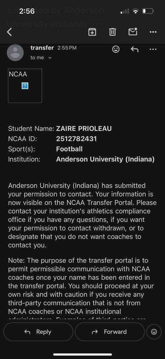 zprioleau2's tweet photo. 6’2 180 Versatile, Lengthy Playmaker
2x All Conference 
2x Team Captain 
3x All Academic (3.8 GPA) https://t.co/tjv3BJjUPK