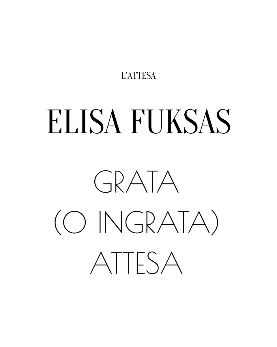 ReviewItalian's tweet image. Aspettare è una forma. Da qui a Natale, dedichiamo un "calendario dell'Avvento" all'attesa dei giorni che si sfogliano. Cominciamo con un articolo di Elisa Fuksas, tra quotidiano e trascendente. Inizia la lettura da questa parte --&amp;gt; bit.ly/TheItalianRevi…