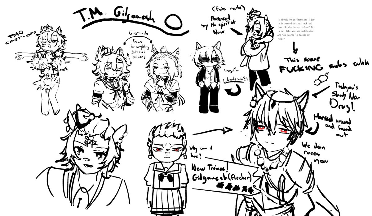 RakuLock's tweet image. Queen of Heroes, T.M. Opera O #FateStayNight #umamusume