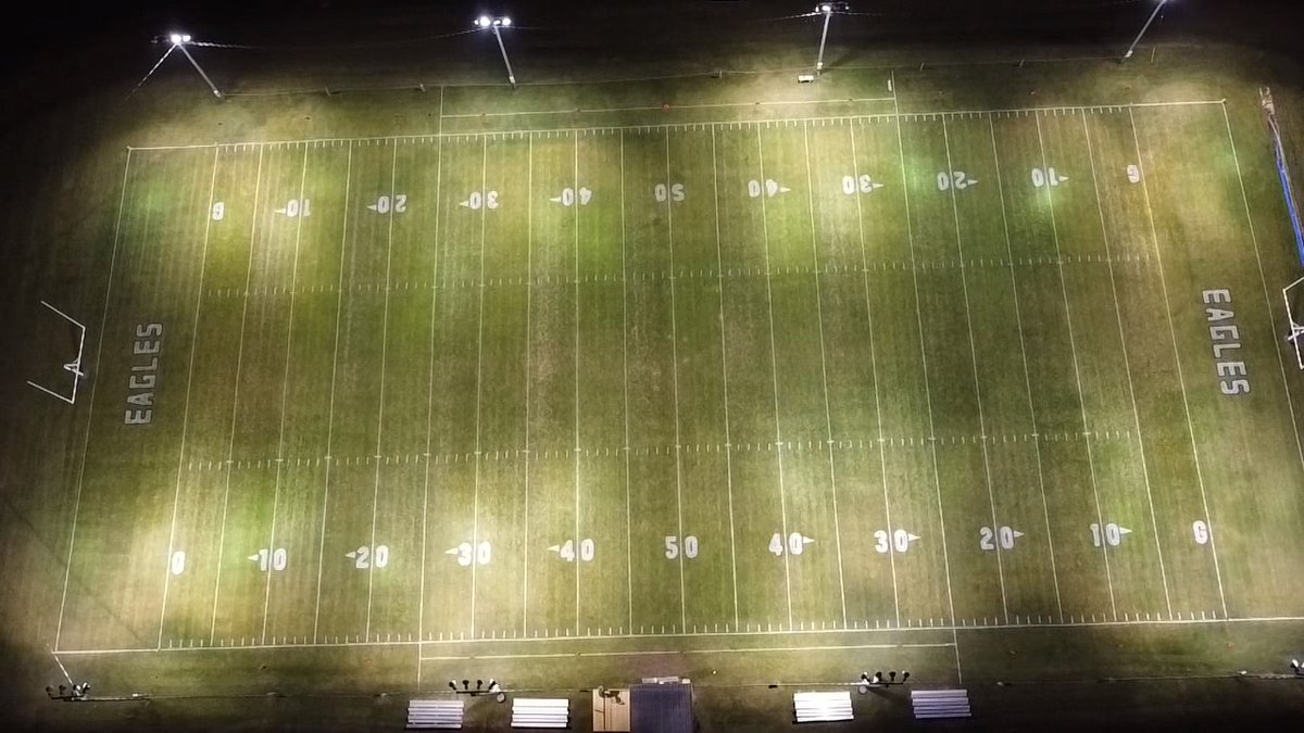 NDFBfields's tweet photo. Monday's field takes us up to the NE corner of the state to Walhalla and home to the North Border Eagles. Thank you Coach Tim Hartje for the cool pics &amp; video! https://t.co/BrjuCadevp