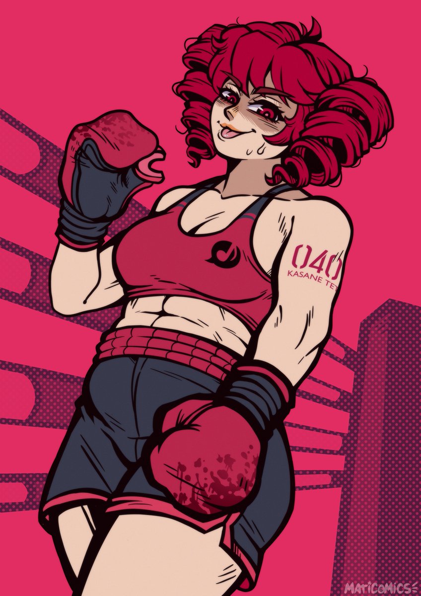 MatiComics64's tweet image. Boxer Kasane Teto
Commission work!!
#重音テト #KasaneTeto #Boxing