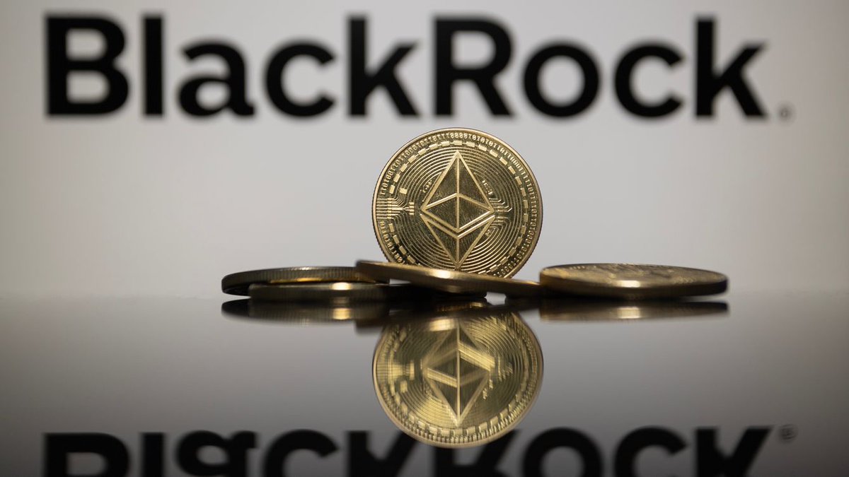 LATEST: ⚡️ BlackRock has filed with the SEC for a new staked Ethereum ETF that would combine price exposure with staking yields, creating a separate product from its existing iShares Ethereum Trust ETF.