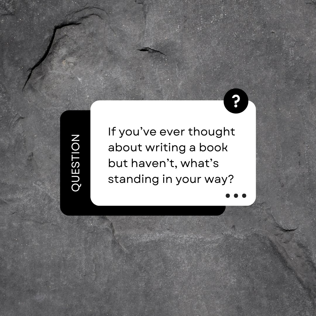 If you’ve ever thought about writing a book but haven’t, what’s standing in your way? If you are a writer, what keeps you writing? I want to hear your answers—what challenges or drives you, page by page. 

#WritersLife #AmWriting #WritingCommunity #AuthorLife #WritingJourney