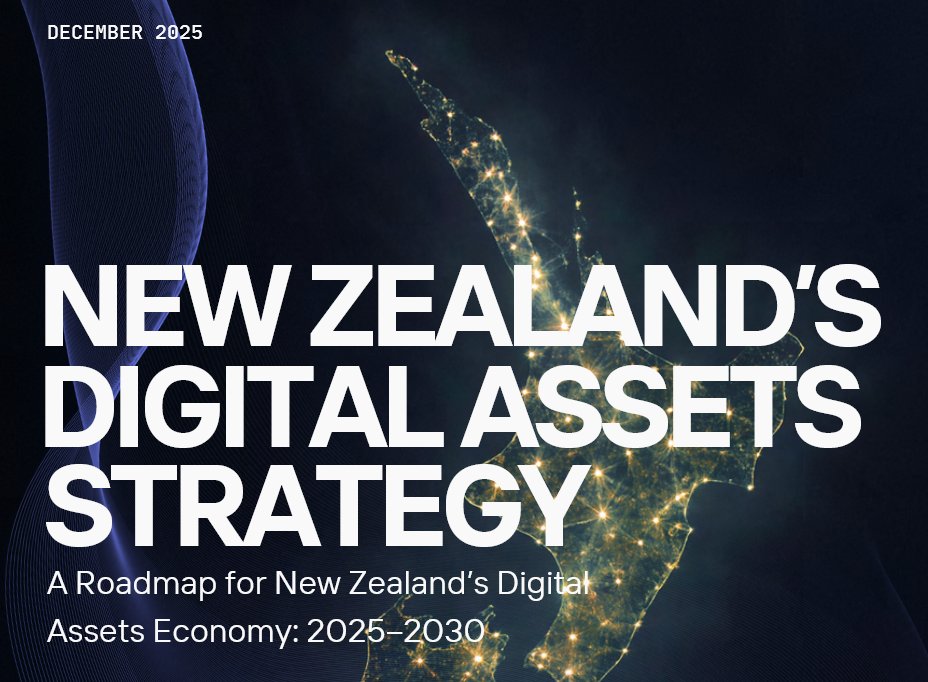 A massive congratulations to our partners and friends at <a href="/BlockchainNZ/">BlockchainNZ</a>, Trevor Topfer, Jeremy Muir and the NZ Digital Asset Working Group on the release of New Zealand’s Digital Assets Strategy: 2025–2030.

Read more here: blockchain.org.nz/2025/12/07/why…