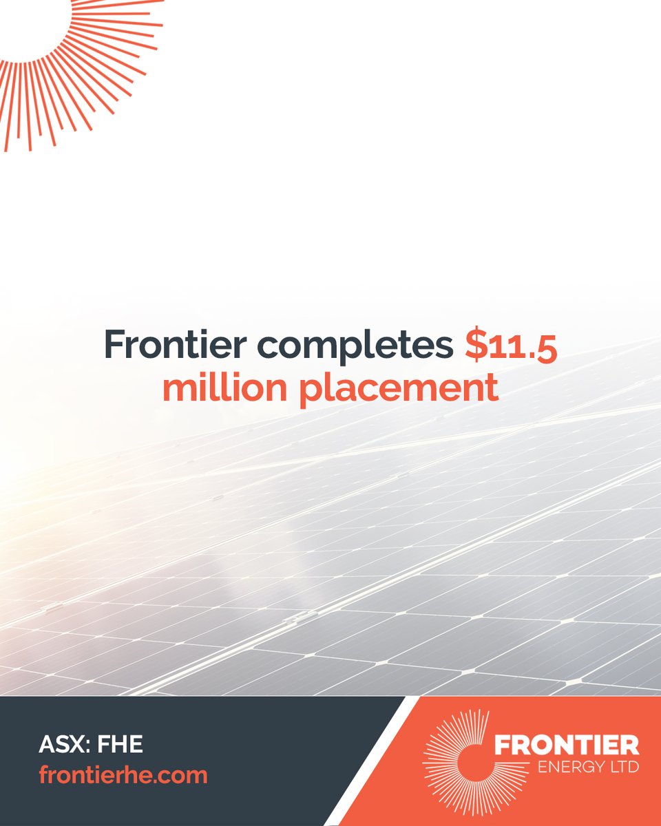 Frontier Energy tweet media