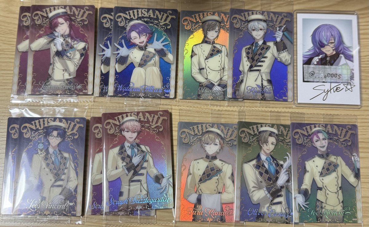 ___o000s's tweet photo. [交換] にじさんじ ウエハース

譲 1枚目
求 2枚目 

初めましての方は固定ポスト必読です。
郵送交換希望。周辺B済。
検索からもお気軽にお声かけください。 https://t.co/gUFkVI8gC2