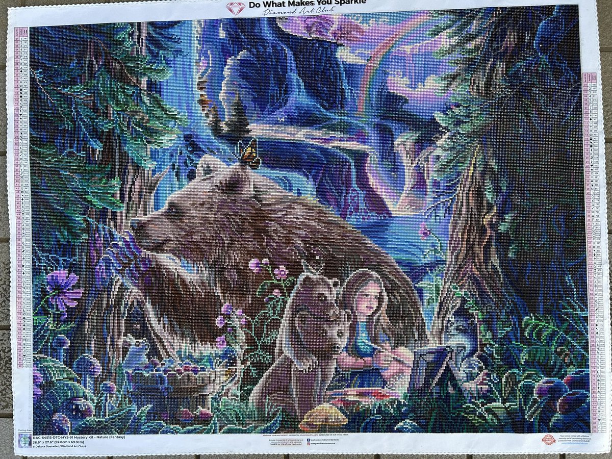 DAC 23作品目完成✨ 初ミステリーでした 色変え地獄で半泣き(´•̥ω•̥