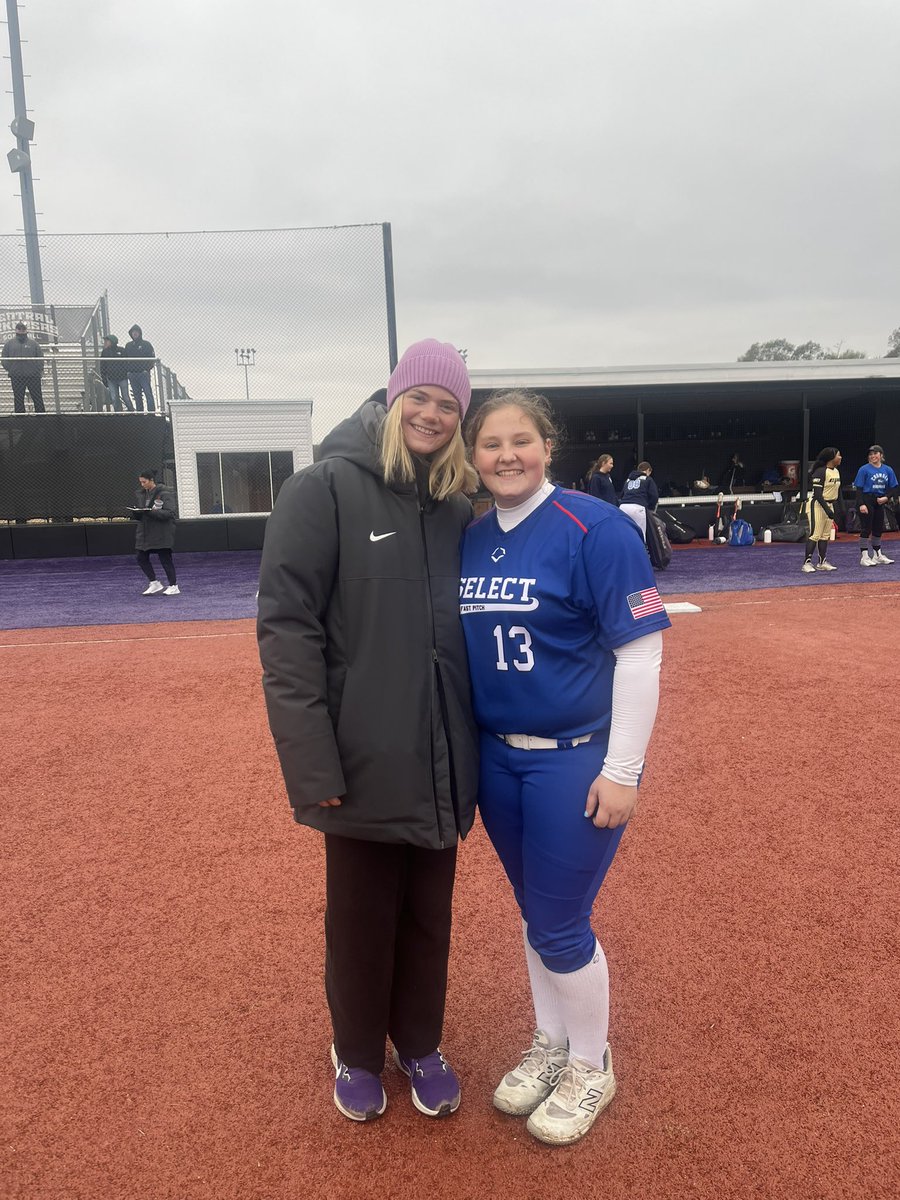 CatRichman_13's tweet image. Had the best experience @UCASoftball camp on Sunday. Thank you to @CoachLucas_ , @coachapjackson , @trin_1223, and all the players. I loved getting to know more about what it’s like to become a Bear! Hope to be back soon 💜🖤
@ejonesrockchalk @Select16Zagozda @TOP_D1RECRUITS…